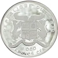 1000 Francs CFA Sailing Ship - Preussen