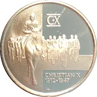 Medal - Danmarks Regenter Christian X, 1912-1947