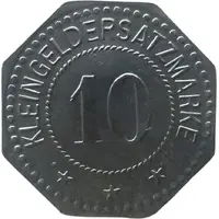 10 Pfennigs - Mölke Gewerkschaft Consolidirte Wenceslaus Grube