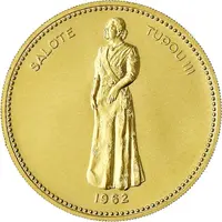 1/2 Koula - Salote Tupou III