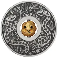 1 Dollar - Charles III Year of the Snake