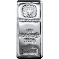 Germania Mint Cast Bar Fine Silver, 1000 g, Series A
