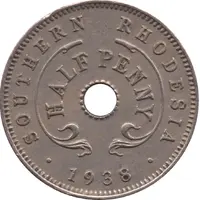1/2 Penny - George VI