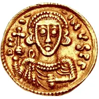 Tremissis - Liutprand in the name of Justinian II