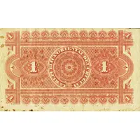 1 Peso Comisión de Extinción de Billetes