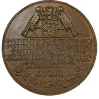 Medal -Institute d`Egypt 150th Anniversary