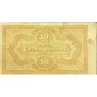 1 Doblón 10 Pesos - Banco Franco-Platense