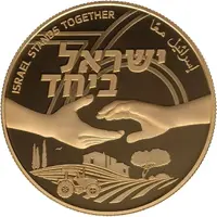 10 New Shekels Israel Stands Together
