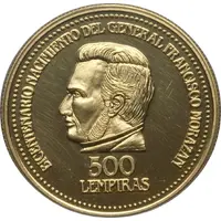 500 Lempiras Francisco Morazan