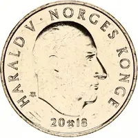20 Kroner - Harald V 150th anniversary of DNT