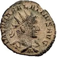 Antoninianus - Vaballathus IUENVS AVG, Star to left