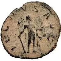 Antoninianus - Vaballathus IUENVS AVG, Star to left