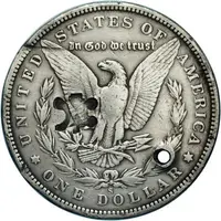 1 Dollar Counterstamped