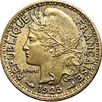 50 Centimes Territoires sous mandat