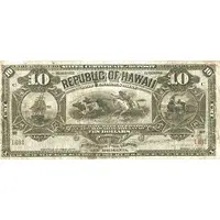 10 Dollars Silver Certificate of Deposit