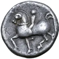 Tetradrachm Kegelreiter Type
