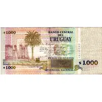 1000 Pesos Uruguayos