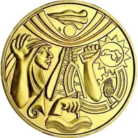 Medal - 17th July Revolution gold, large medal