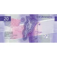 20 Patacas Banco Nacional Ultramarino
