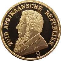 Replica - 1 Pond Zuid Afrikaansche Republiek, Kruger Pond Replica