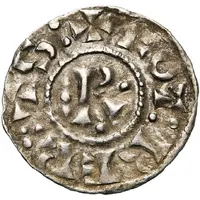 Denier - Robert II Mâcon mint