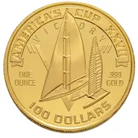 100 Dollars America's Cup/XXIV Olympics Mule