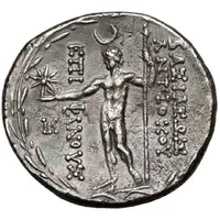 Tetradrachm - Antiochos VIII Ake-Ptolemais