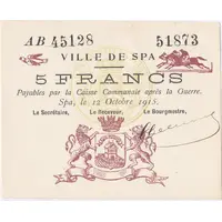 5 Francs Spa