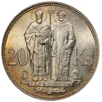 20 Korún St. Cyril and St. Methodius