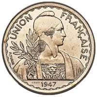 1 Piastre Piedfort Pattern