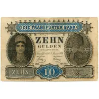 10 Gulden Frankfurter Bank