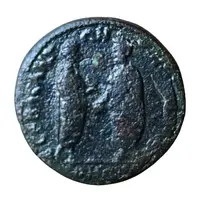 Æ24 - Marcus Aurelius and Lucius Verus ΚΑΙ ΤΩΝ ΠΡΟC ΤΩ ΑΝΑΖΑΡΒ EΤ ΒΠΡ, Anazarbus