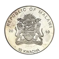 10 kwacha Yellow Car 30th Anniversary, Pattern