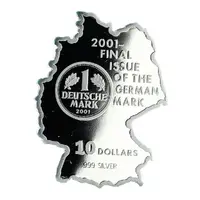 10 Dollars - Elizabeth II German Mark