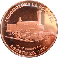 Medal - Locomotora La Porteña