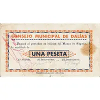 1 Peseta Dalías