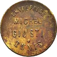 5 Centimes - Michel Giusti Enterprise - Tunis