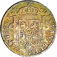 8 Reales - Fernando VII Countermarked Coinage