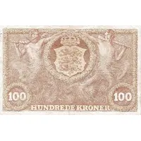 100 Kroner Varius Heilmann types, overprint