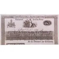 20 Pounds National Bank