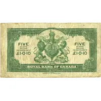 5 Dollars Royal Bank of Canada