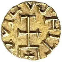 Tremissis - Moneyer Ela Quentovic mint