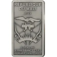 1000 Francs CFA Re-Harachte