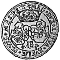 Dwutalar litewski - Stefan Batory Wilno mint