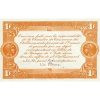 1 Franc Chambre de Commerce