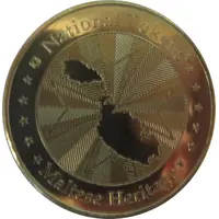 National Tokens Maltese Heritage - Mosta Dome
