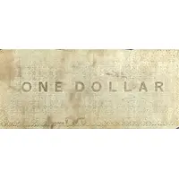 1 Dollar State of North Carolina