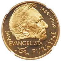 100 Korun Jan Evangelista Purkyně, Pattern