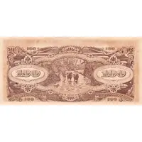 100 Dollars 'Banana Money' Japanese Government