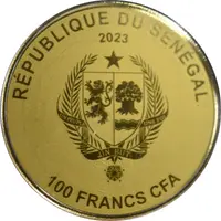 100 Francs CFA Coronation of King Charles III